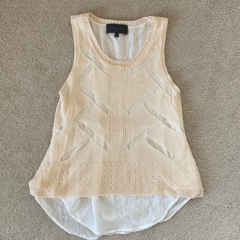 Anthropologie knit tank
